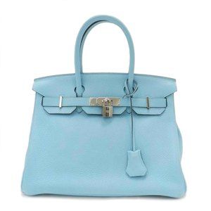 Hermes Birkin 30 Togo Blue Atoll Bag